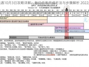 光遇10月3日攻略详解：每日任务完成方法与步骤解析 2022版