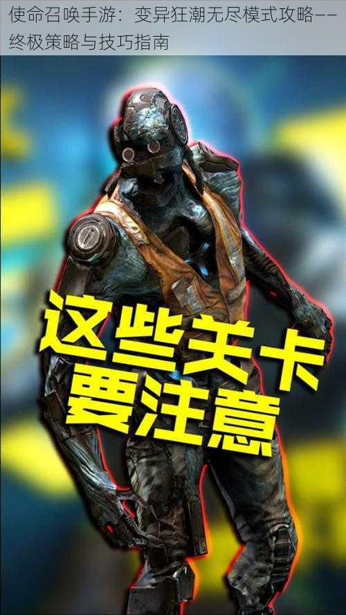 使命召唤手游:变异狂潮无尽模式攻略——终极策略与技巧指南