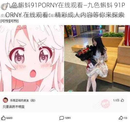 九色蝌蚪91PORNY在线观看—九色蝌蚪 91PORNY 在线观看：精彩成人内容等你来探索