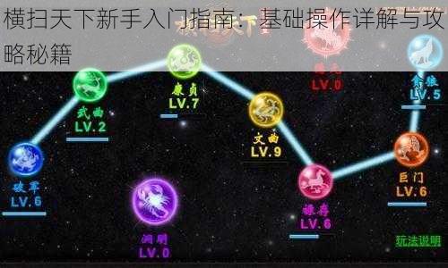 横扫天下新手入门指南：基础操作详解与攻略秘籍