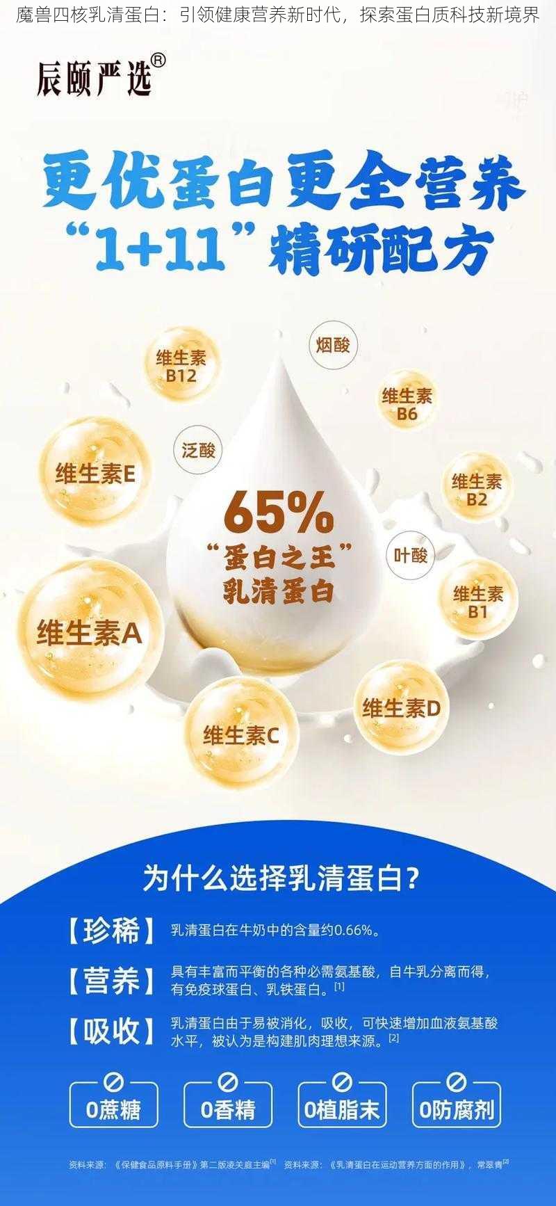 魔兽四核乳清蛋白：引领健康营养新时代，探索蛋白质科技新境界