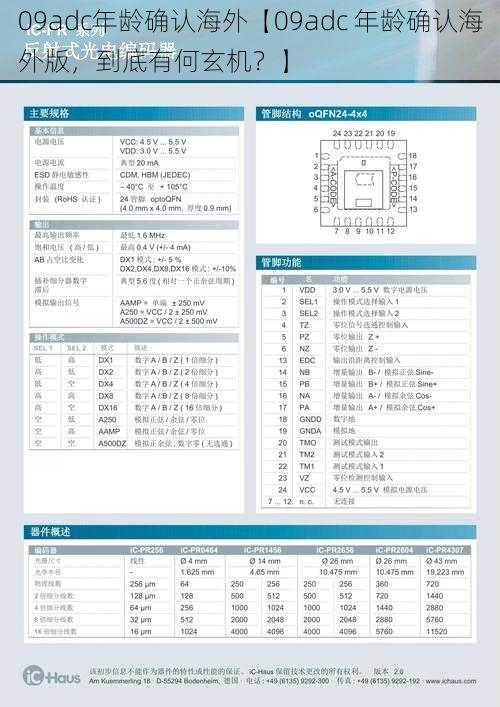 09adc年龄确认海外【09adc 年龄确认海外版，到底有何玄机？】