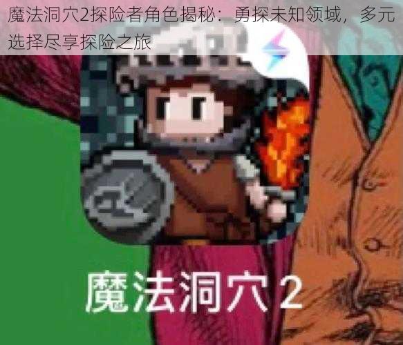 魔法洞穴2探险者角色揭秘：勇探未知领域，多元选择尽享探险之旅