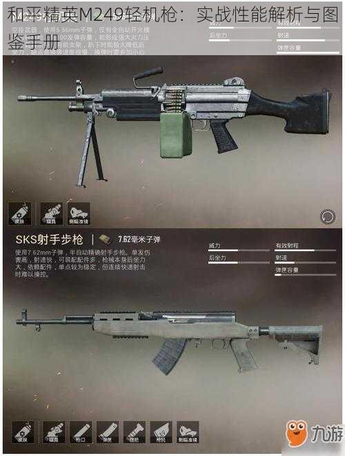 和平精英M249轻机枪:实战性能解析与图鉴手册